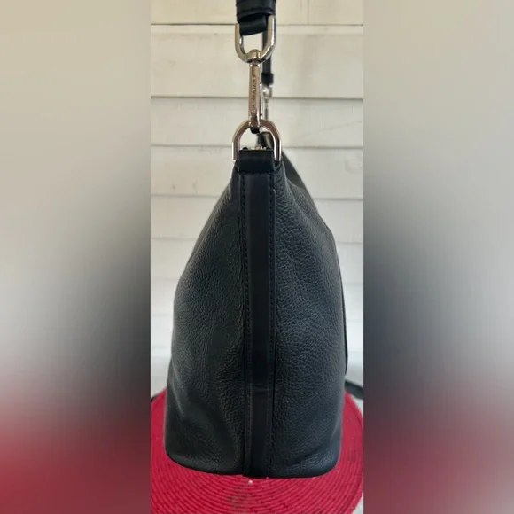 MICHAEL KORS PEBBLED LEATHER  FULTON SPORT CROSSBODY MESSENGER BAG. PRISTINE! - Picture 8 of 13